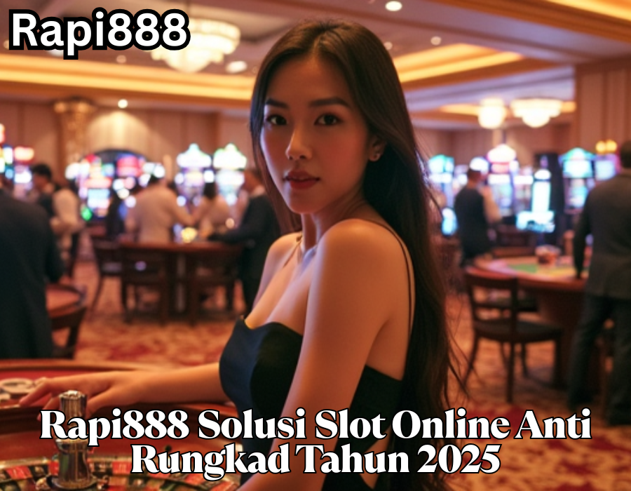 Rapi888 Solusi Slot Online Anti Rungkad Tahun 2025